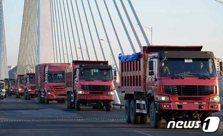 North Korean freight truck / Rodong Sinmun