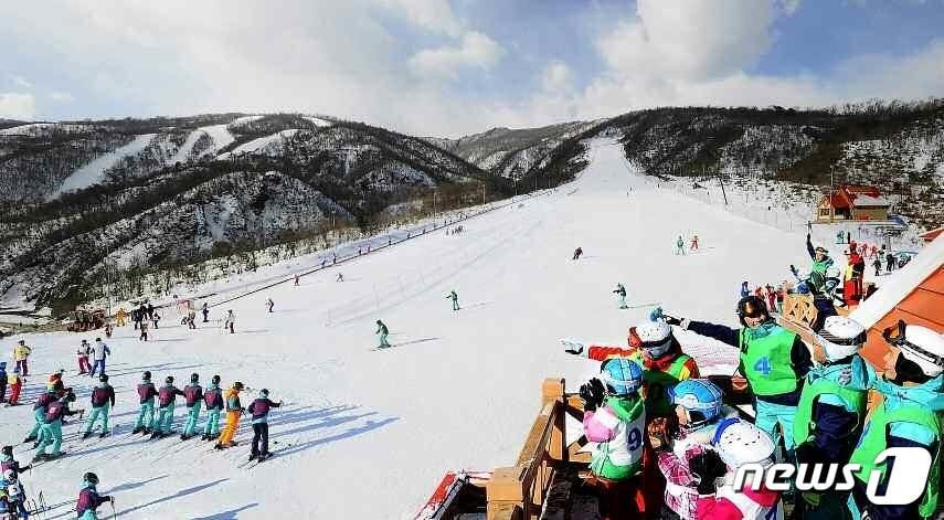 A view of Masikryong Ski Resort as reported in North Korea's Rodong Sinmun / Rodong Sinmun