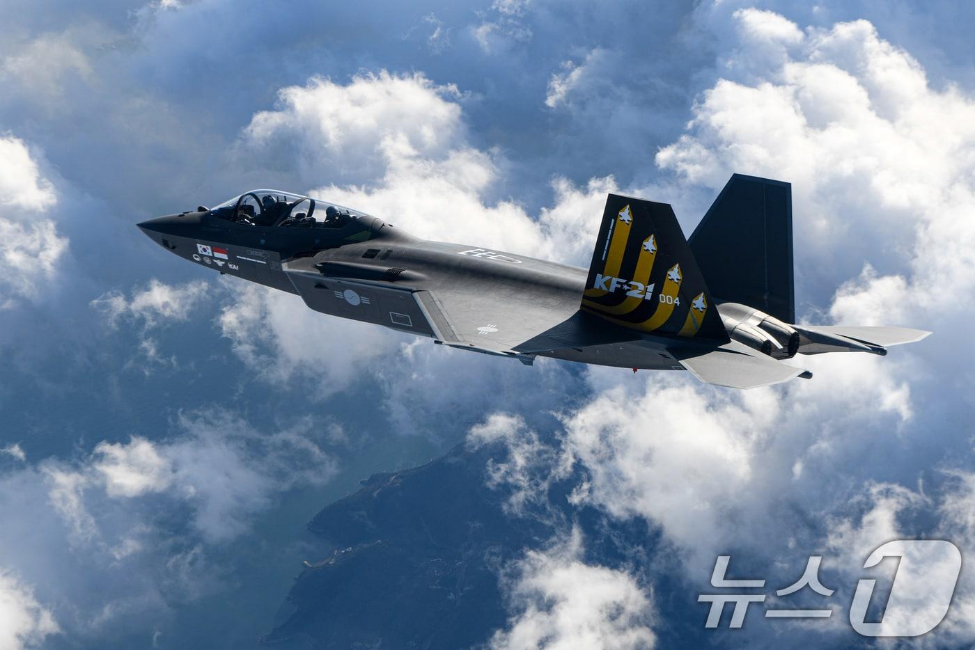 South Korean supersonic fighter jet KF-21 Boramae (Provided by South Korea's Defense Acquisition Program Administration) 2024.11.29 / News1