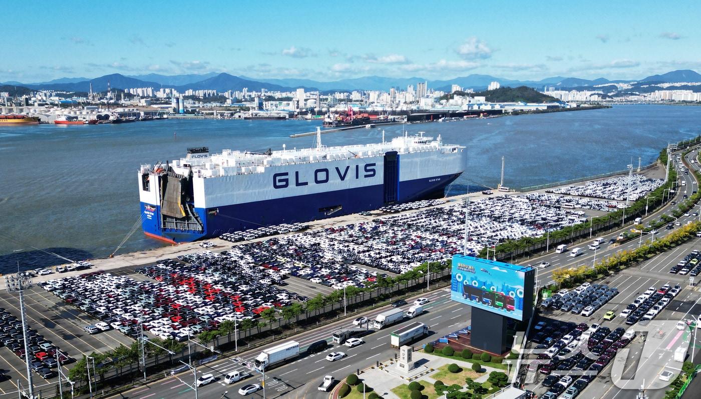 Hyundai Motor Ulsan Plant Export Loading Dock (Provided by Hyundai Motor Company Kia) 2025.1.14 / News1