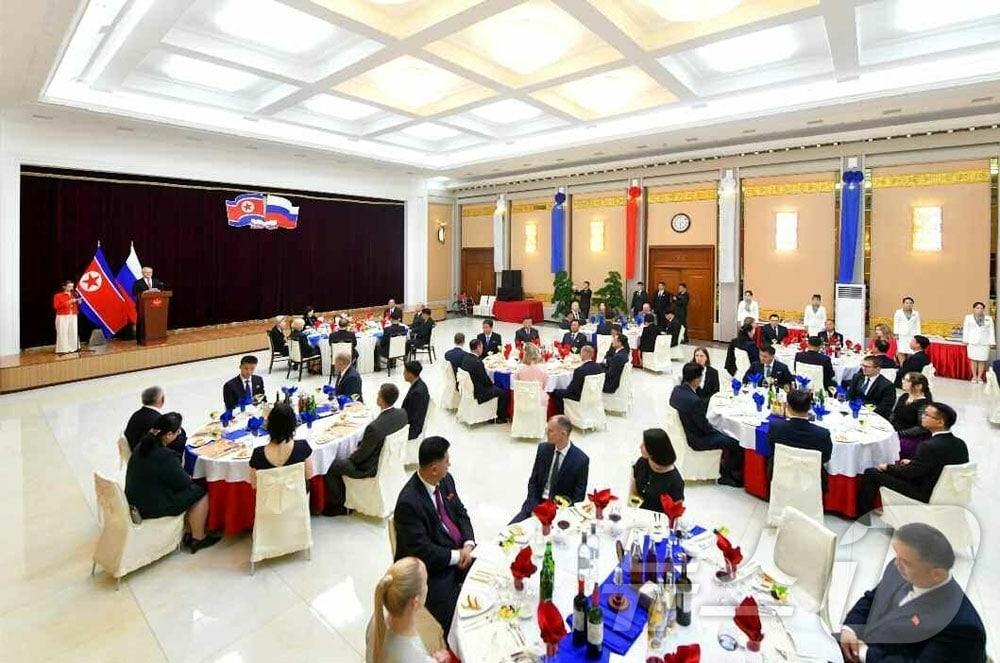 The Russian Embassy in North Korea. (Not related to the article) / Rodong Sinmun
