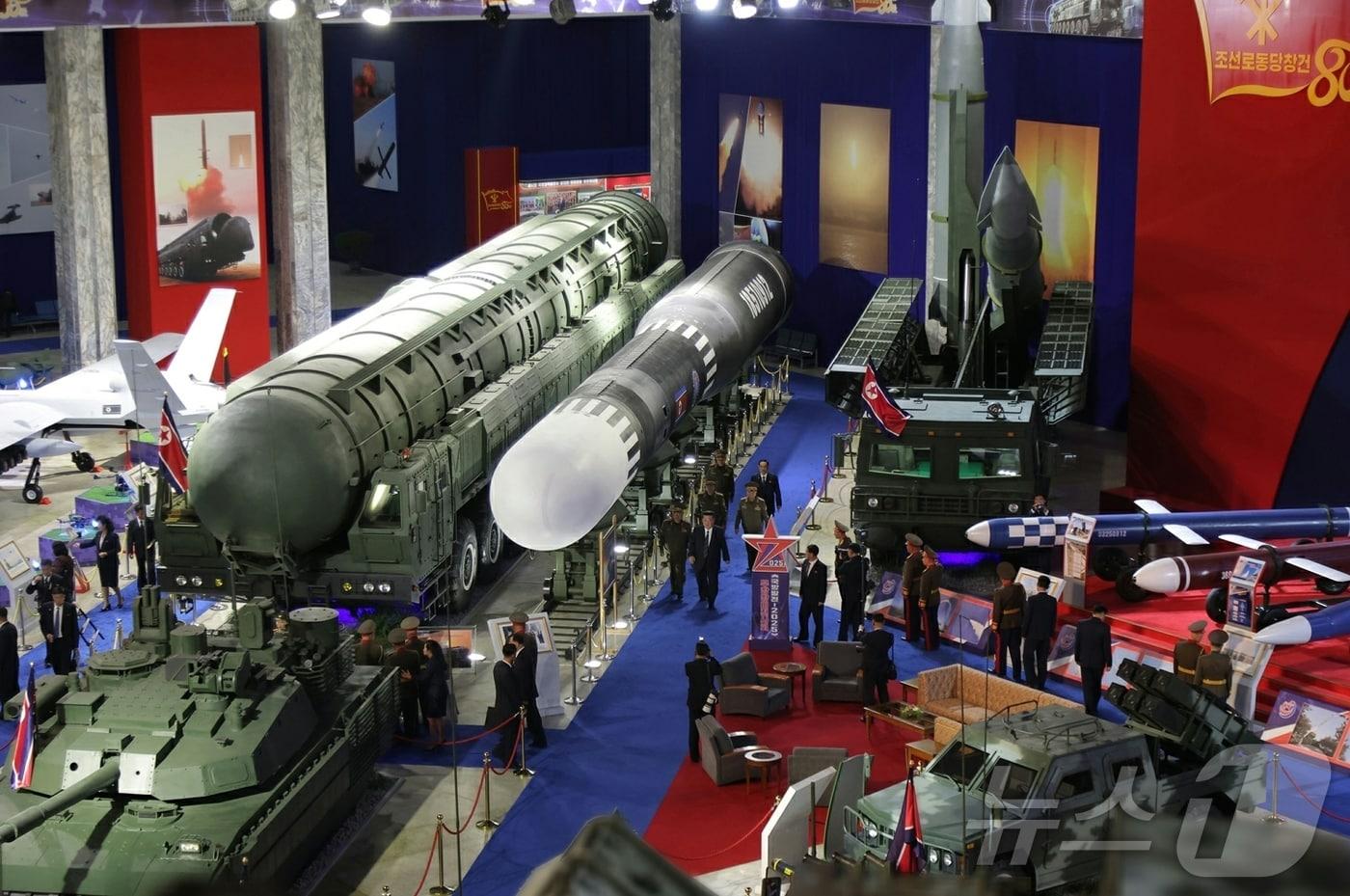 Photo from the Defense Development-2025 Military Equipment Exhibition / Rodong Sinmun