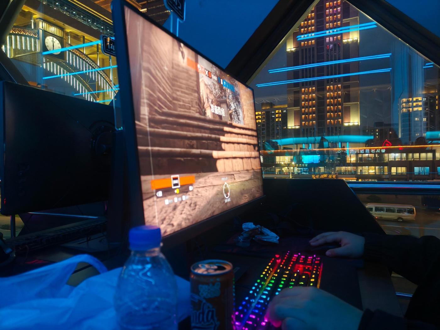 Monitor screen of a user at the Hwasong Computer Arcade Kiosk in North Korea / Capture from X &#40;formerly Twitter&#41;