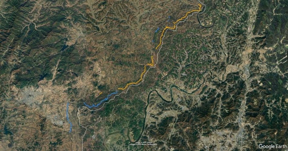 Courtesy of NK News; Google Earth imagery