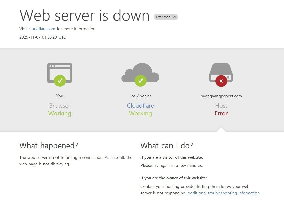 North Korea Sanctions Tracking Site Pyongyang Papers / PyongyangPapers.com site screenshot