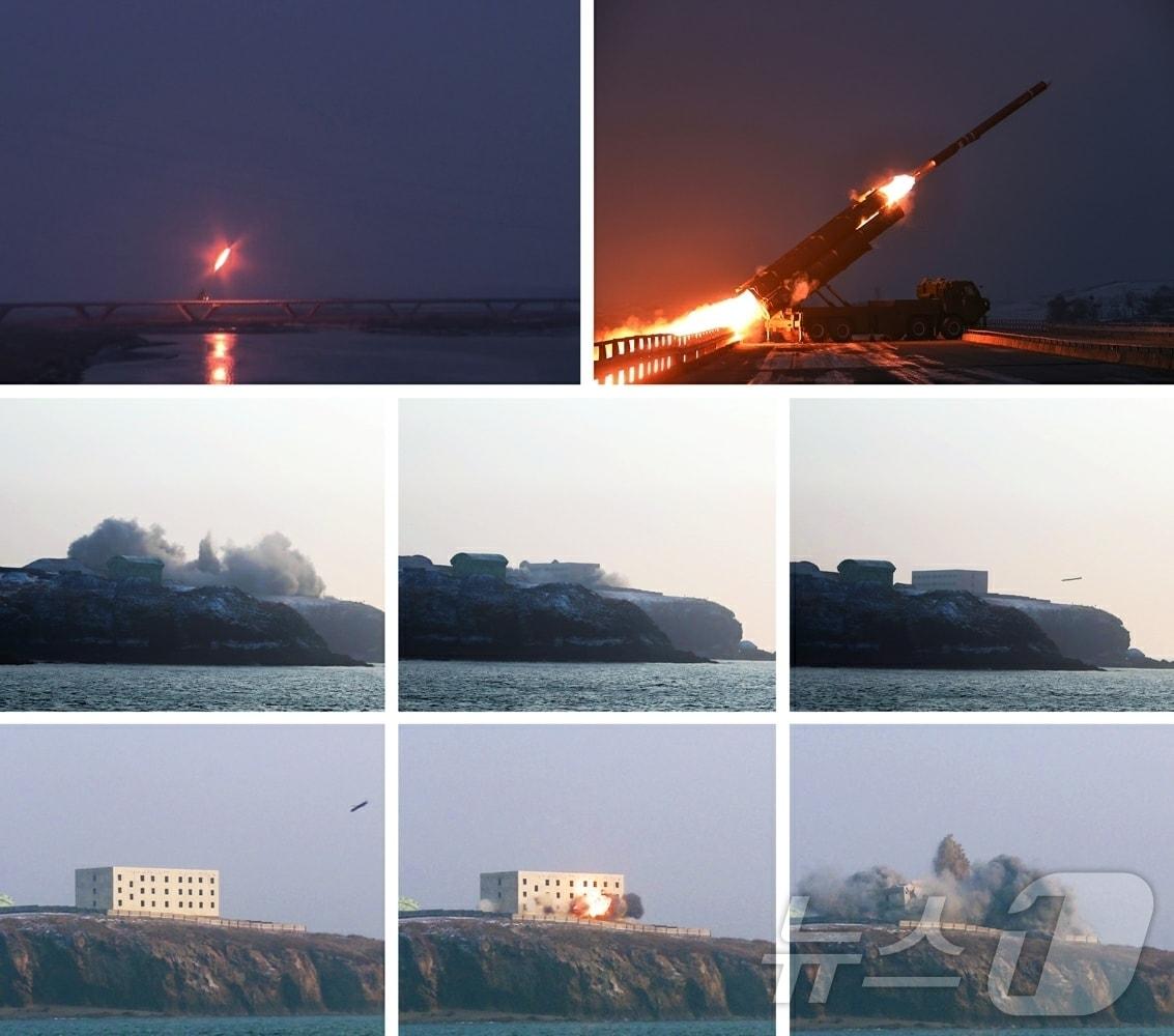 The Rodong Sinmun, the official newspaper of North Korea's Workers' Party, reported on Tuesday that a long-range strategic cruise missile launch drill was conducted in the West Sea on the previous day, adding that Comrade Kim Jong Un observed the strategic cruise missile launch drill / Rodong Sinmun