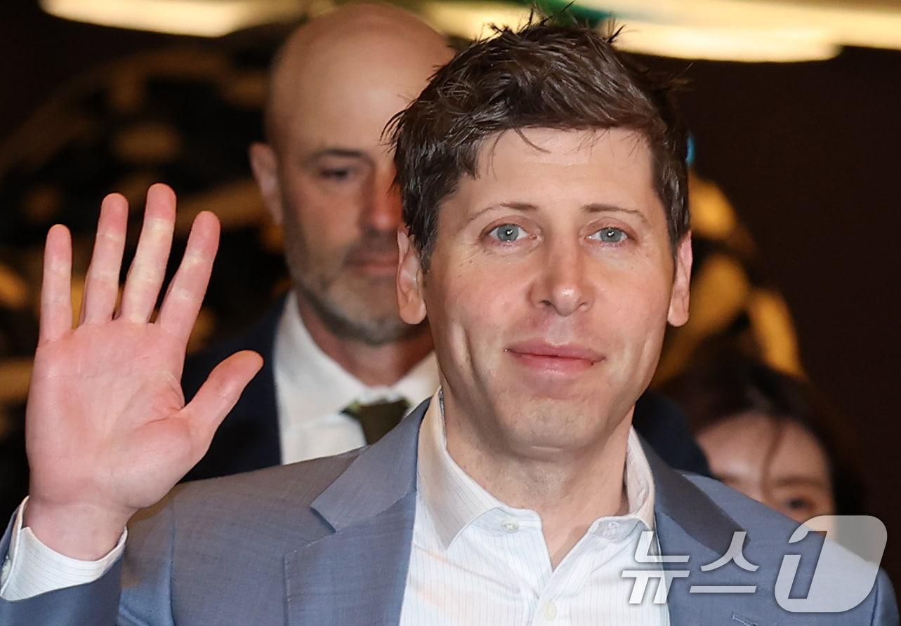 Sam Altman, CEO of OpenAI, the developer of ChatGPT / News1