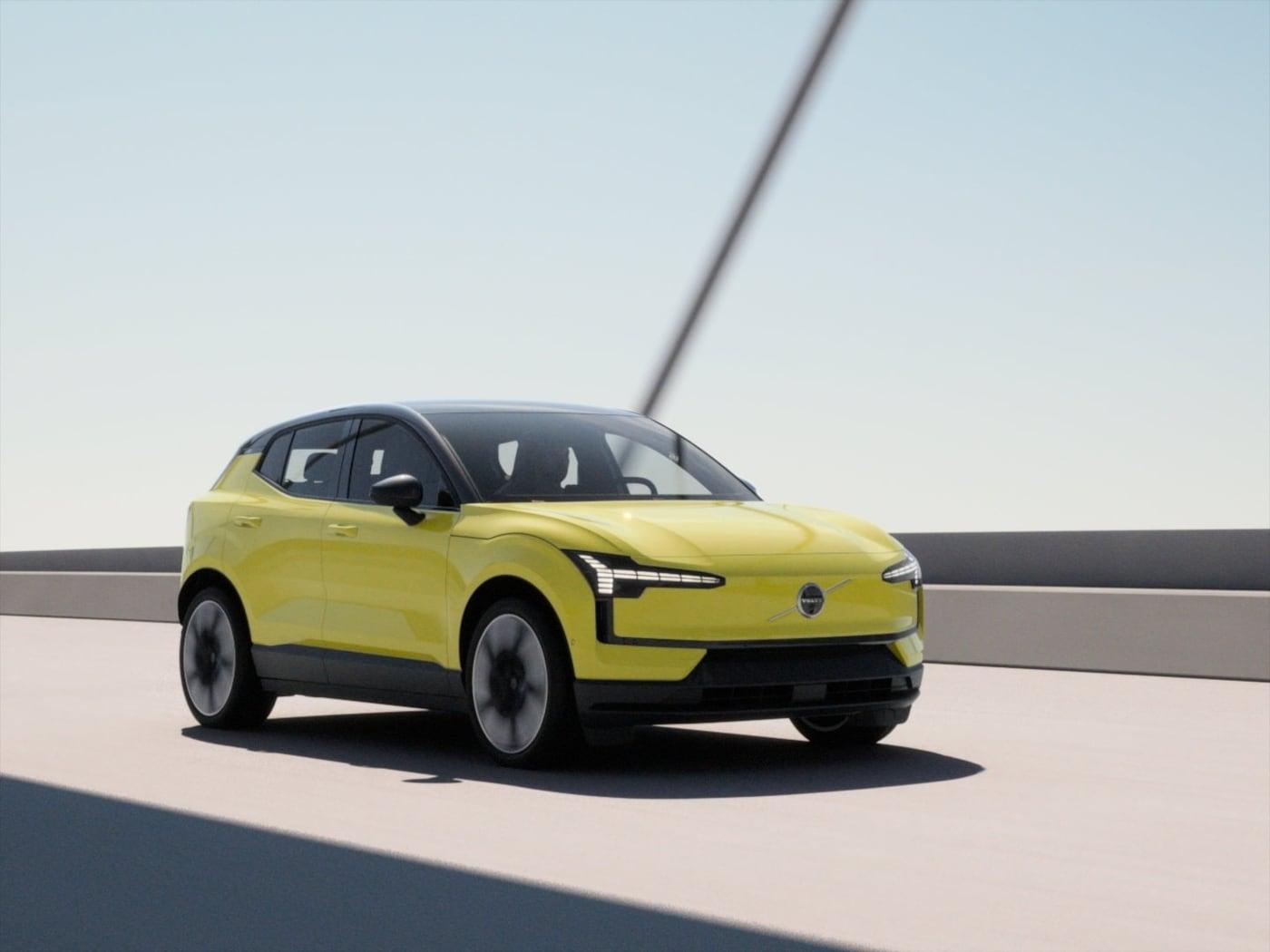 Volvo EX30 Limited Edition Moss Yellow Edition / Photo courtesy of Volvo Cars Korea