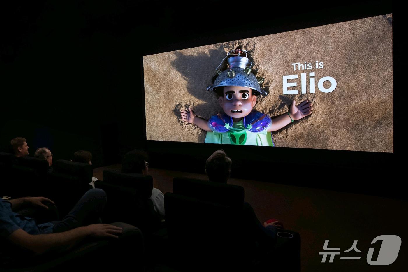 Samsung Electronics has introduced Onyx, a new cinema LED screen. Disney-Pixar&#39;s movie &#34;Elio&#34; is shown on Onyx. / Photo courtesy of Samsung Electronics