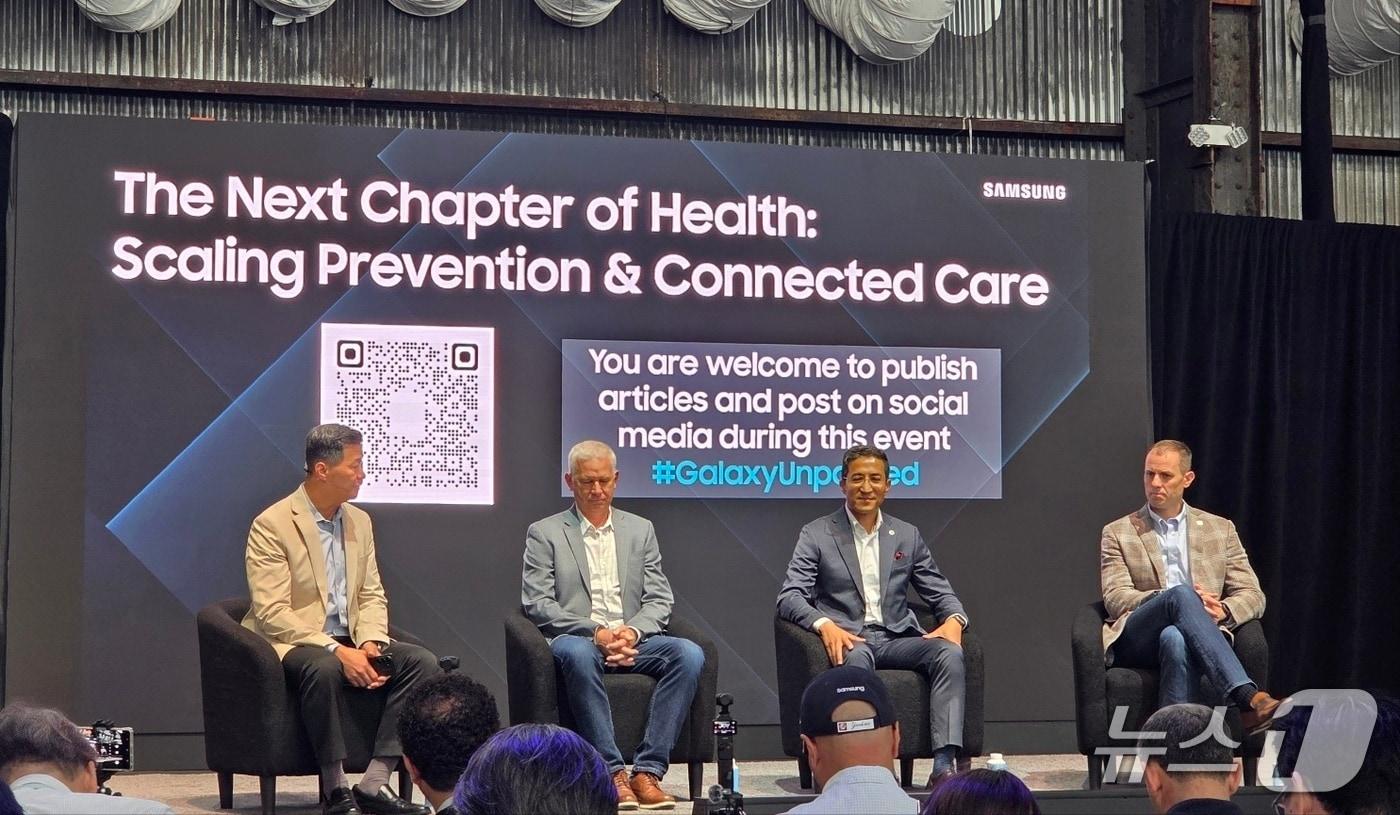 Samsung Electronics hosted the Galaxy Tech Forum event in New York City on Thursday to discuss the future of Galaxy AI and Samsung Health. 2025.07.10