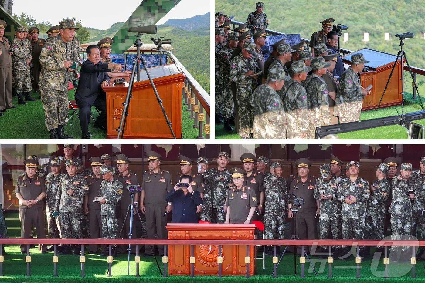 On Tuesday, the North Korean Workers&#39; Party newspaper Rodong Sinmun reported that on Monday, tactical artillery units under the command of the Korean People&#39;s Army Grand Union Forces conducted firing drills / Rodong Sinmun