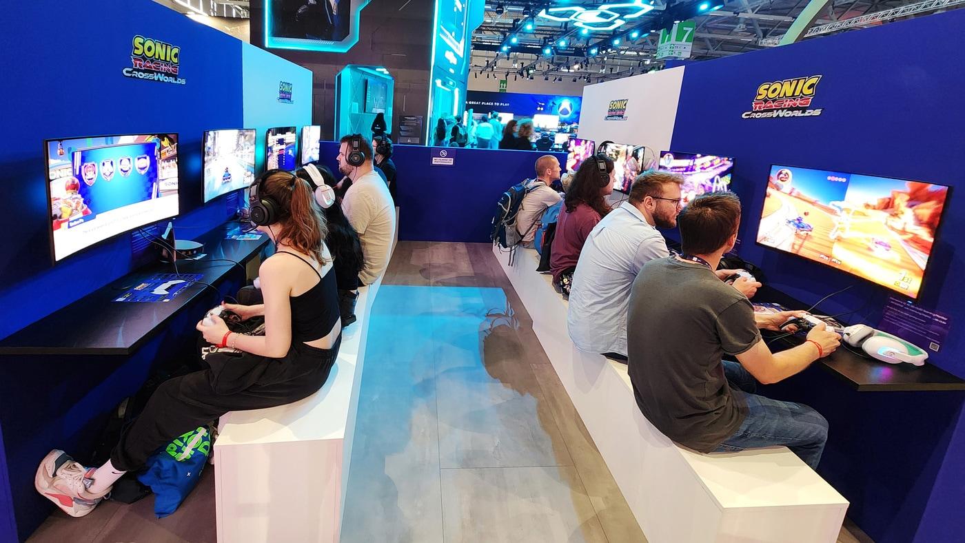 Samsung Display showcases its new QD-OLED monitor ahead of Gamescom 2025 / Courtesy of Samsung Display / News1