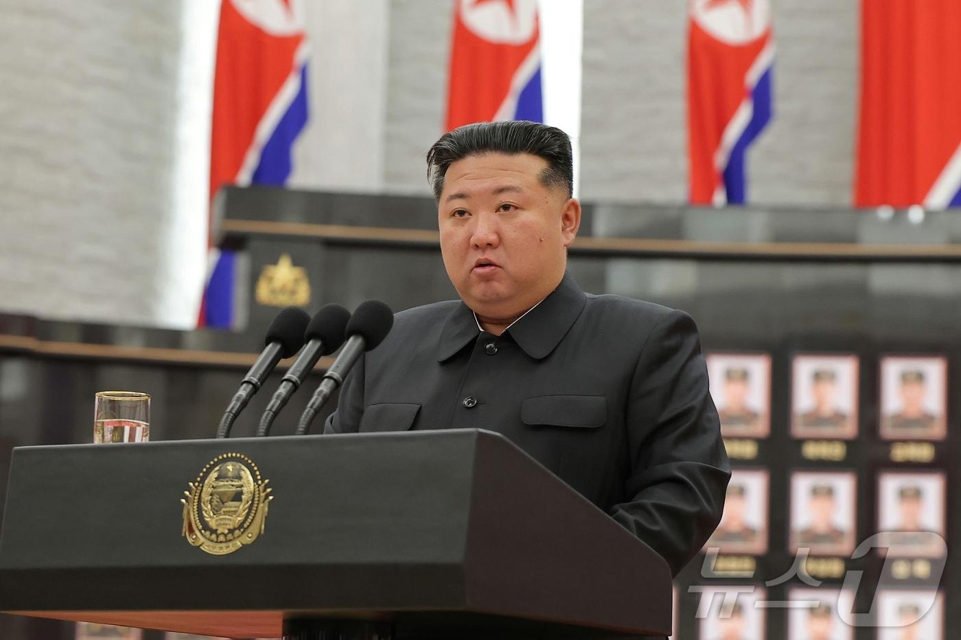 Kim Jong Un, the General Secretary of the Workers&#39; Party of Korea / Rodong Sinmun