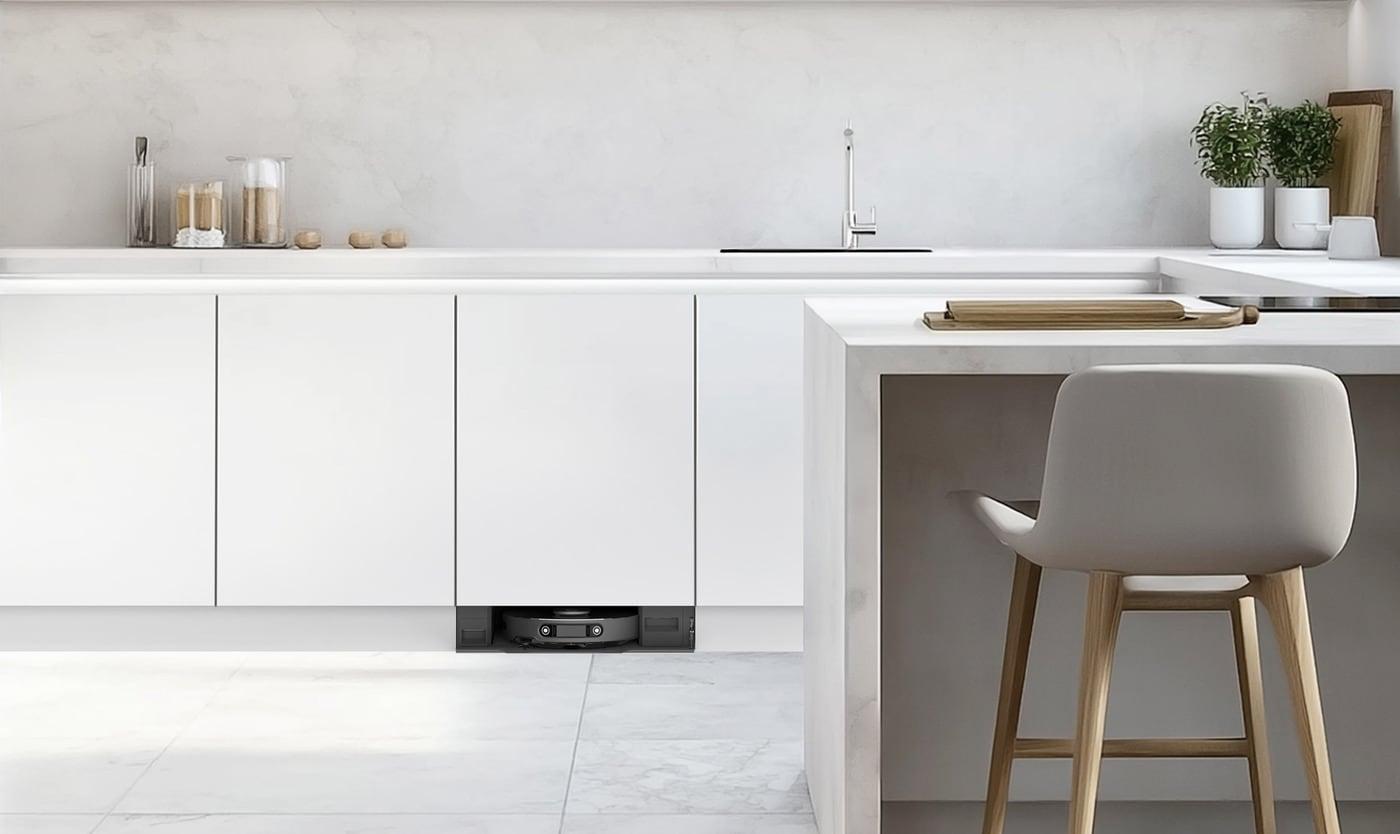 LG Electronics will unveil a new robot vacuum cleaner featuring a built-in design that only appears when in use and powerful steam functionality on both the main unit and docking station at IFA 2025, Europe&#39;s largest home appliance exhibition, on September 5 / Provided by LG Electronics