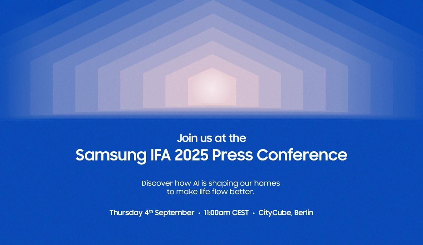 Invitation to Samsung Electronics Innovation for All &#40;IFA&#41; Press Conference &#40;Provided by Samsung Electronics&#41; / News1
