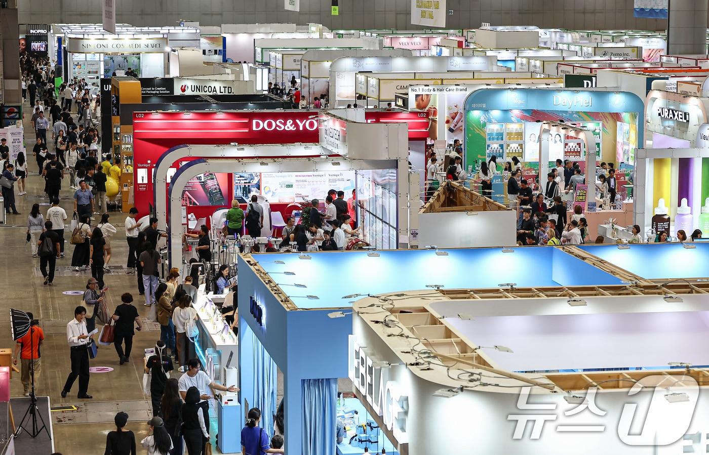 The 2025 K-Beauty Expo Korea in progress 2025.9.11 / News1