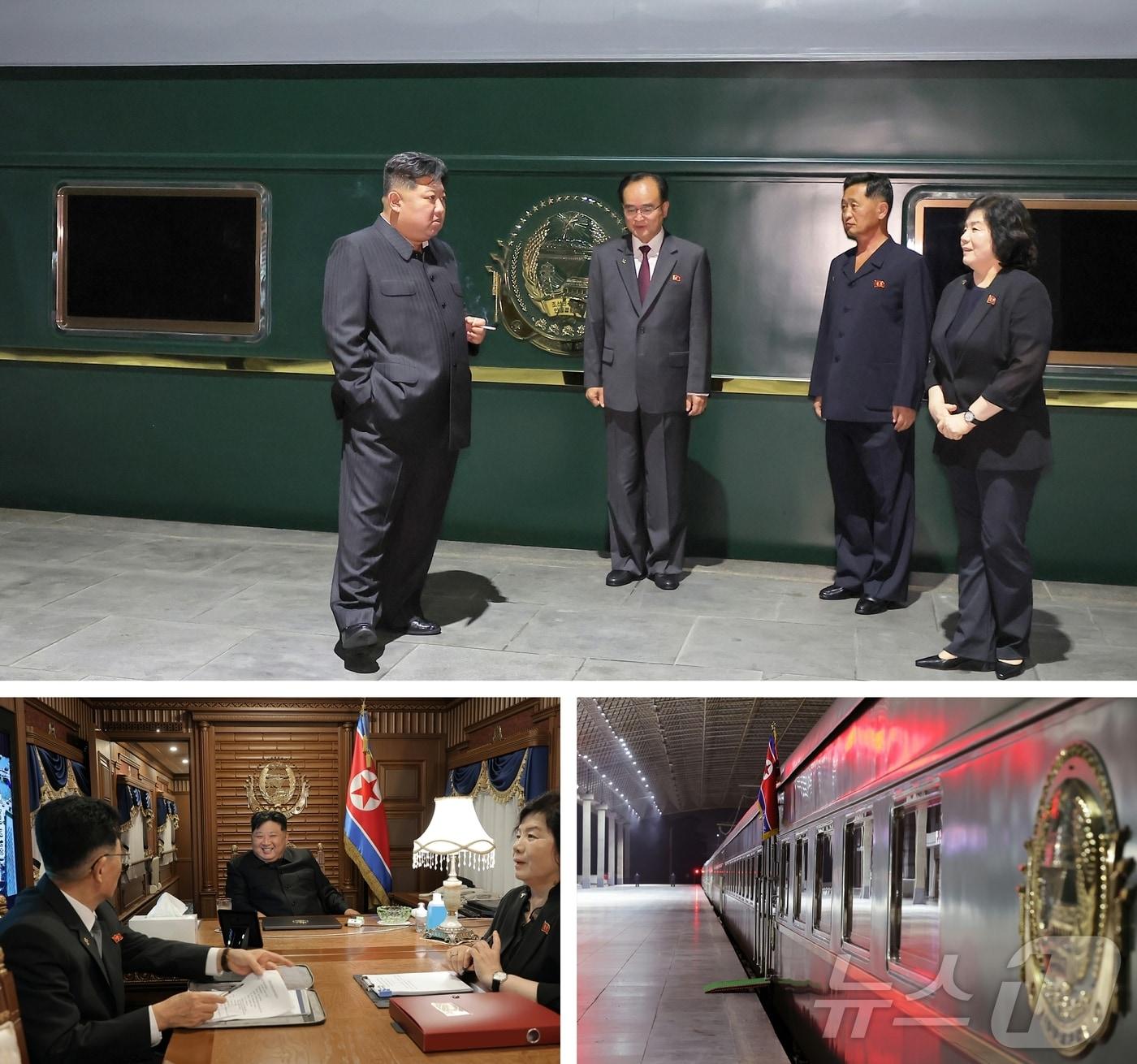 North Korean Party General Secretary Kim Jong Un departed on a private train on Monday to attend the 80th anniversary of the Chinese People's War of Resistance against Japan and Victory over the World Anti-Pacifist War (Victory Day), and crossed the border at dawn on Tuesday, the North's official newspaper, Rodong Sinmun, reported / Rodong Sinmun