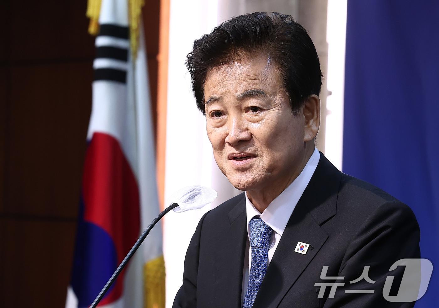 Chung Dong-young, Minister of Unification of South Korea. 2025.9.24 / News1