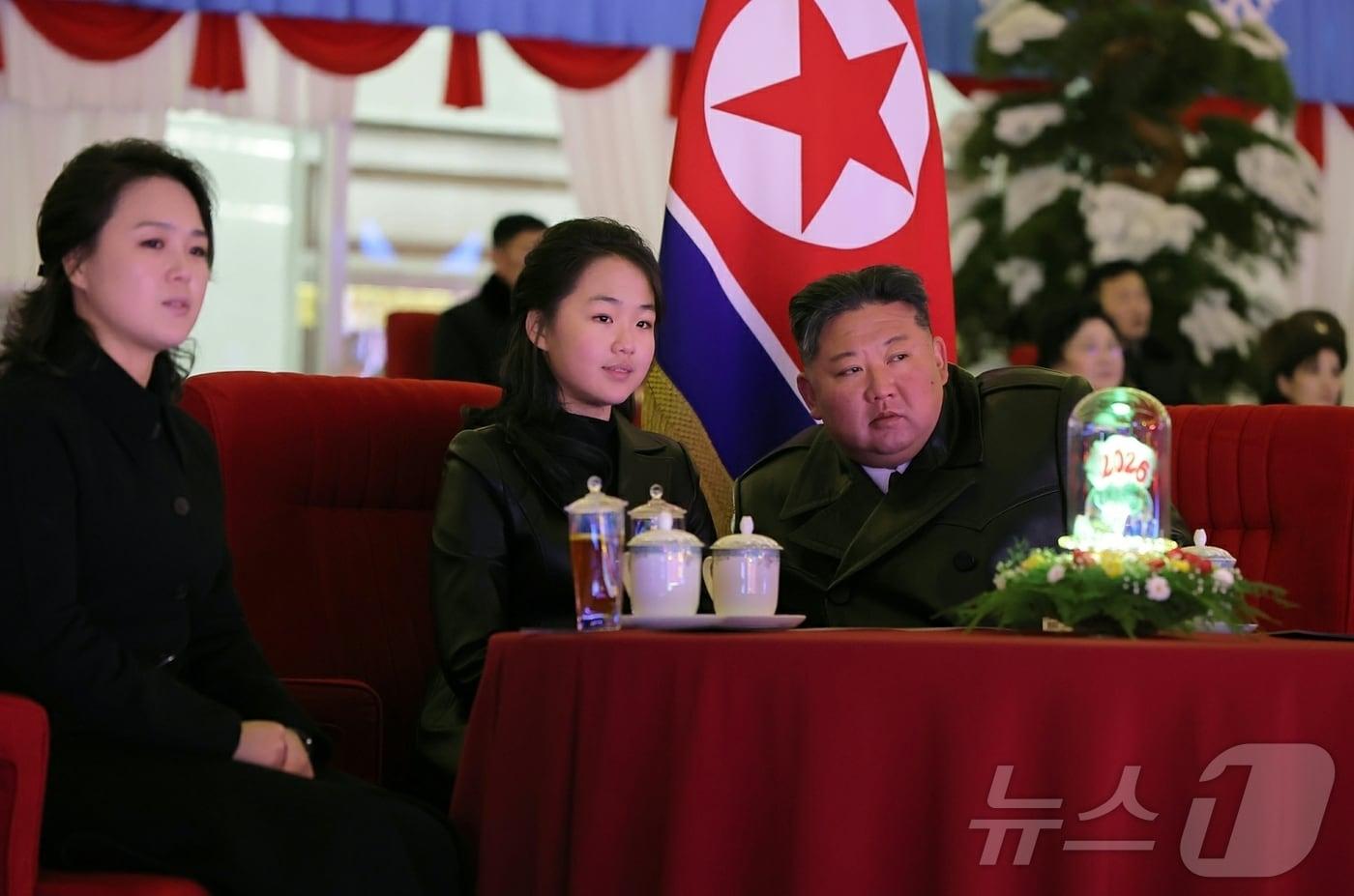 The Rodong Sinmun, the official newspaper of North Korea's Workers' Party, reported on Thursday that the 2026 New Year Celebration Performance was successfully held at the May Day Stadium in Pyongyang / Rodong Sinmun