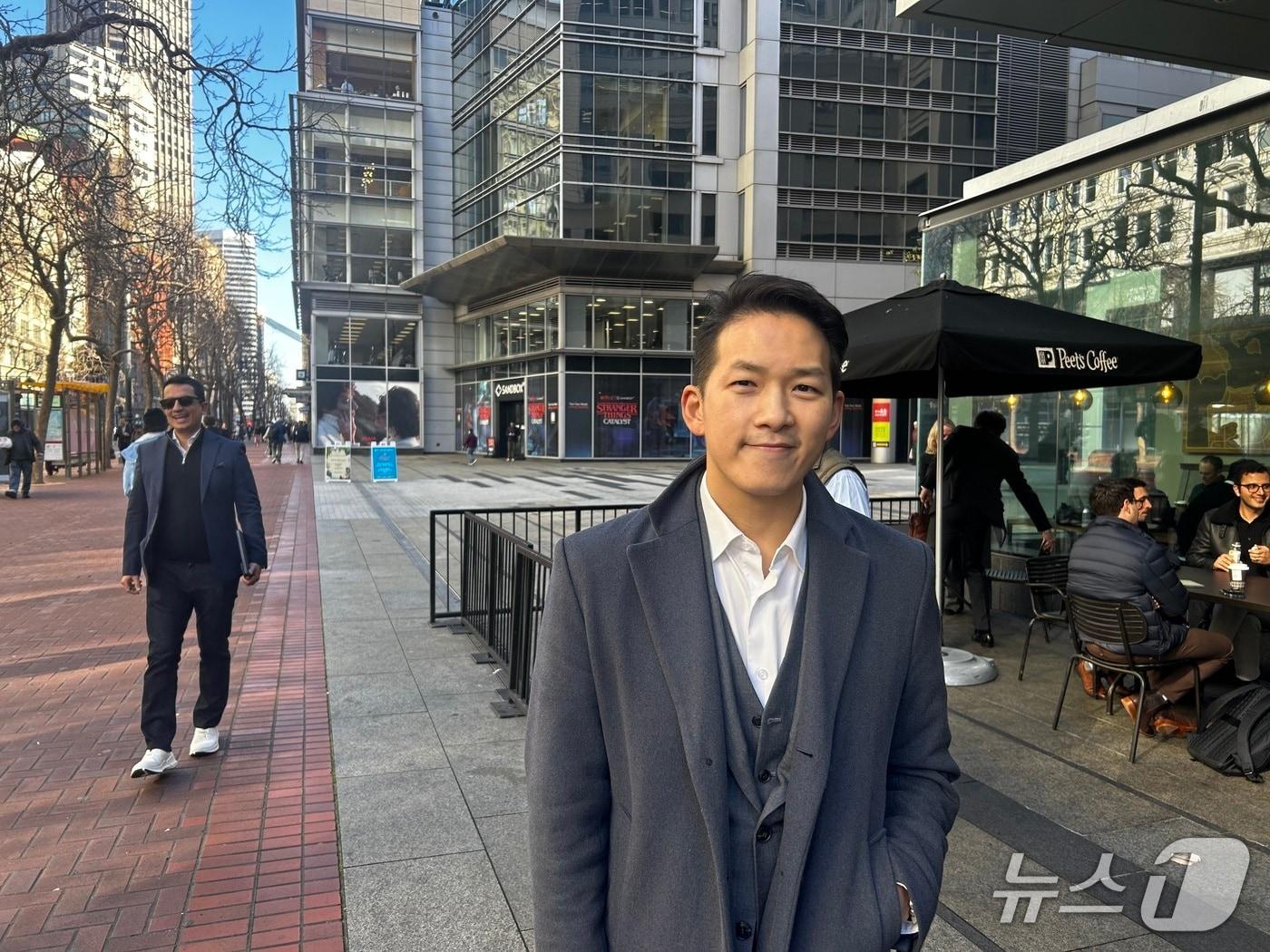 Yoon Chan, CEO of EverEX, whom I recently met in San Francisco 2026.1.14 / News1