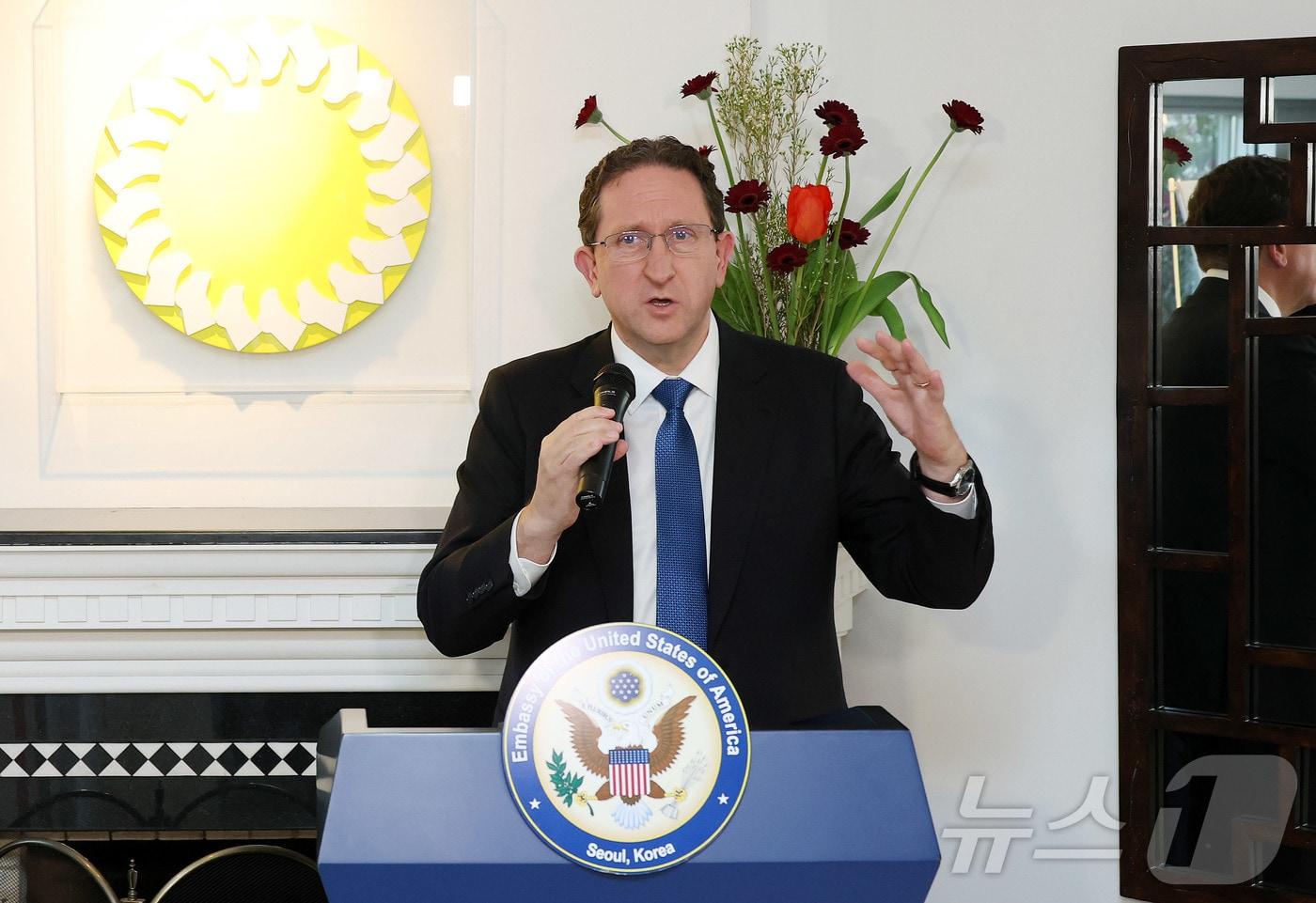 Deputy Chief of Mission James Heller / News1