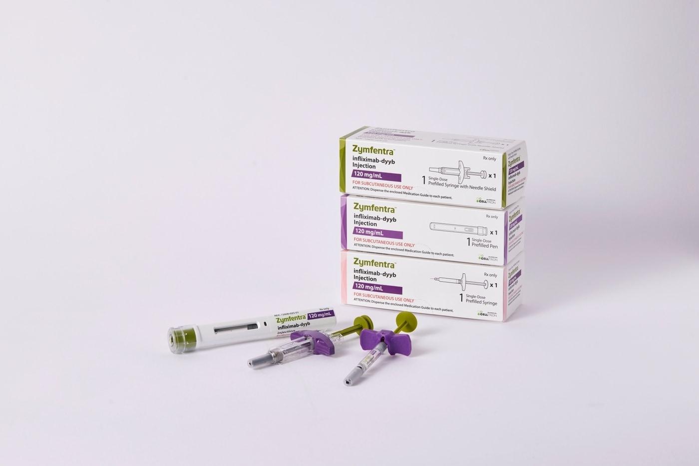 Celltrion's new autoimmune disease drug Zymfentra (active ingredient: infliximab, subcutaneous injection formulation) / News1