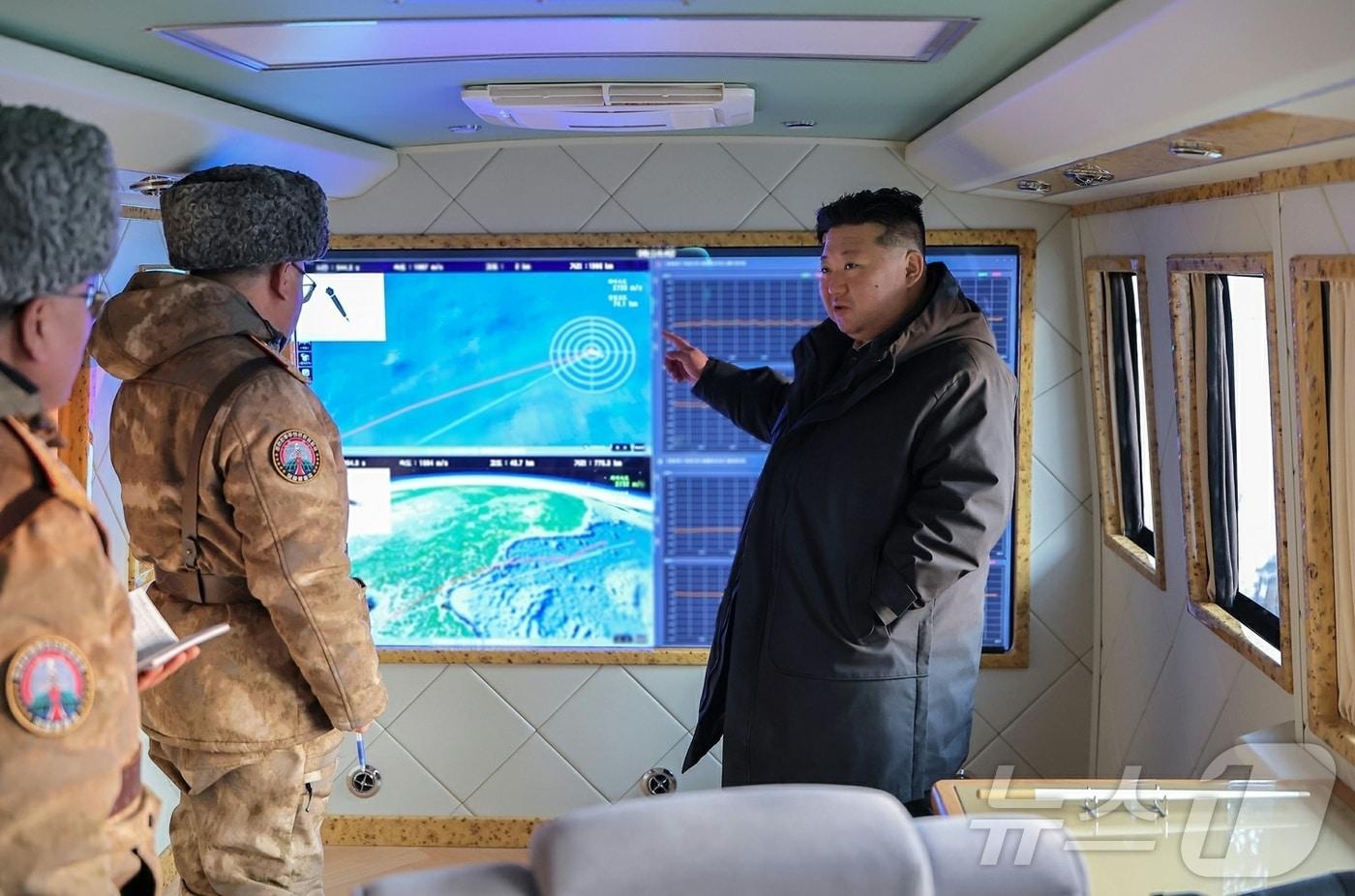 North Korea announced on Monday that it had conducted a hypersonic missile launch drill the previous day, under the observation of Kim Jong Un, General Secretary of the Workers' Party / Rodong Sinmun