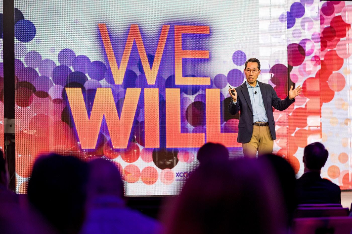 SK Biopharm held a sales meeting with its employees in the U.S. (Provided by SK Biopharm) / News1