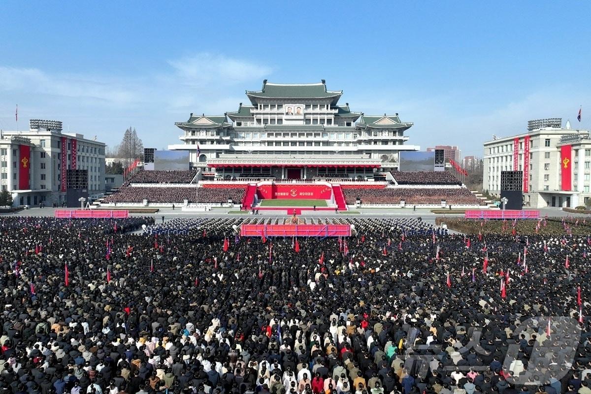 Kim Il-sung Square in North Korea. The Organization and Guidance Department is located within the headquarters building of the Workers' Party of Korea at the foot of Mount Haebangsan in Chung-gu District, Pyongyang, where General Secretary Kim Jong Un's office is situated / Rodong Sinmun