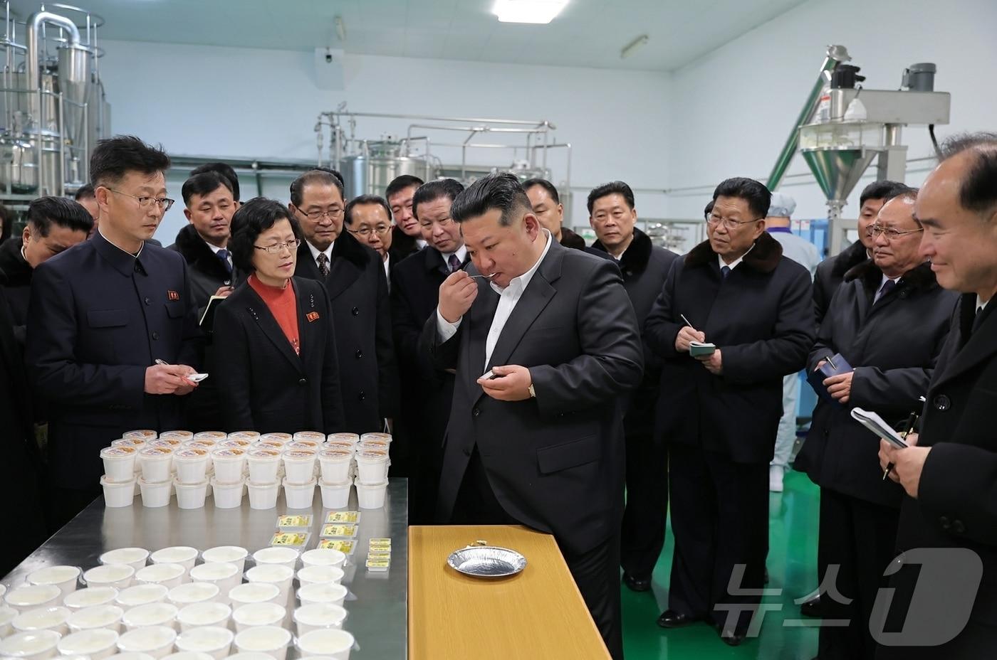 The Rodong Sinmun, the official newspaper of the Workers' Party, reported on Tuesday that the opening ceremony for the Samgwang Livestock Farm of the North Pyongan Province Rural Management Committee, which has emerged as a model for building socialist rural areas and developing livestock farming in the new era, was grandly held on Monday / Rodong Sinmun