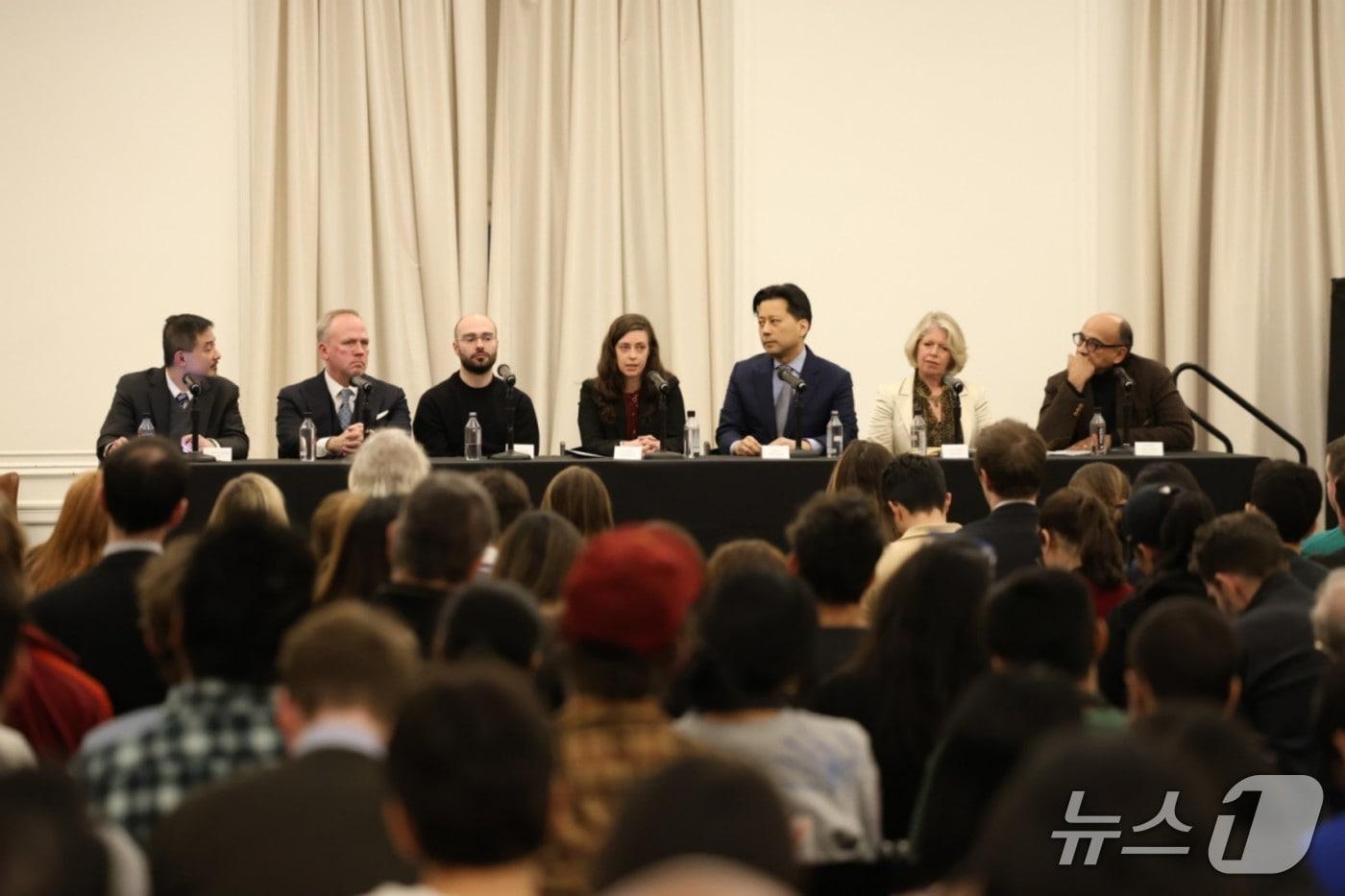 KAIST-NYU AI and Digital Governance Summit Public Panel Discussion (Provided by KAIST) / News1