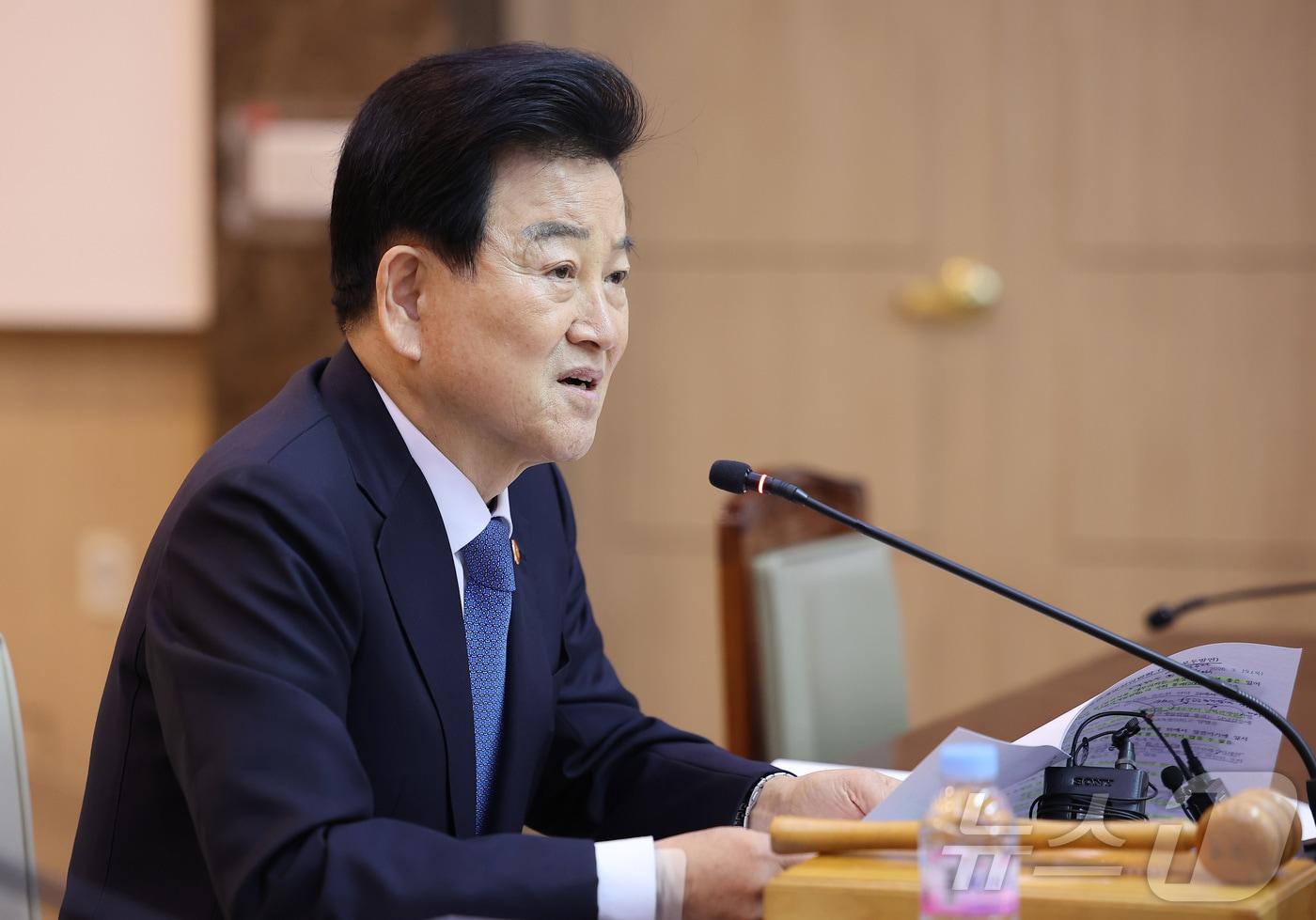 Minister of Unification Chung Dong-young 2026.3.19 / News1
