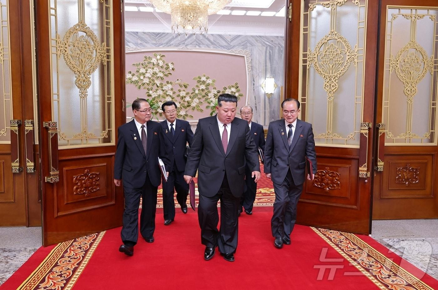 The Rodong Sinmun, the official newspaper of the Workers' Party of Korea, reported on March 23 that the First Session of the 15th Supreme People's Assembly of the Democratic People's Republic of Korea opened in the capital, Pyongyang, at a historic juncture when the entire population of the country had boldly risen up in a patriotic struggle to uphold the decisions of the 9th Congress of the Workers' Party of Korea and usher in a new golden age of unceasing leaps and development for the great nation / Rodong Sinmun