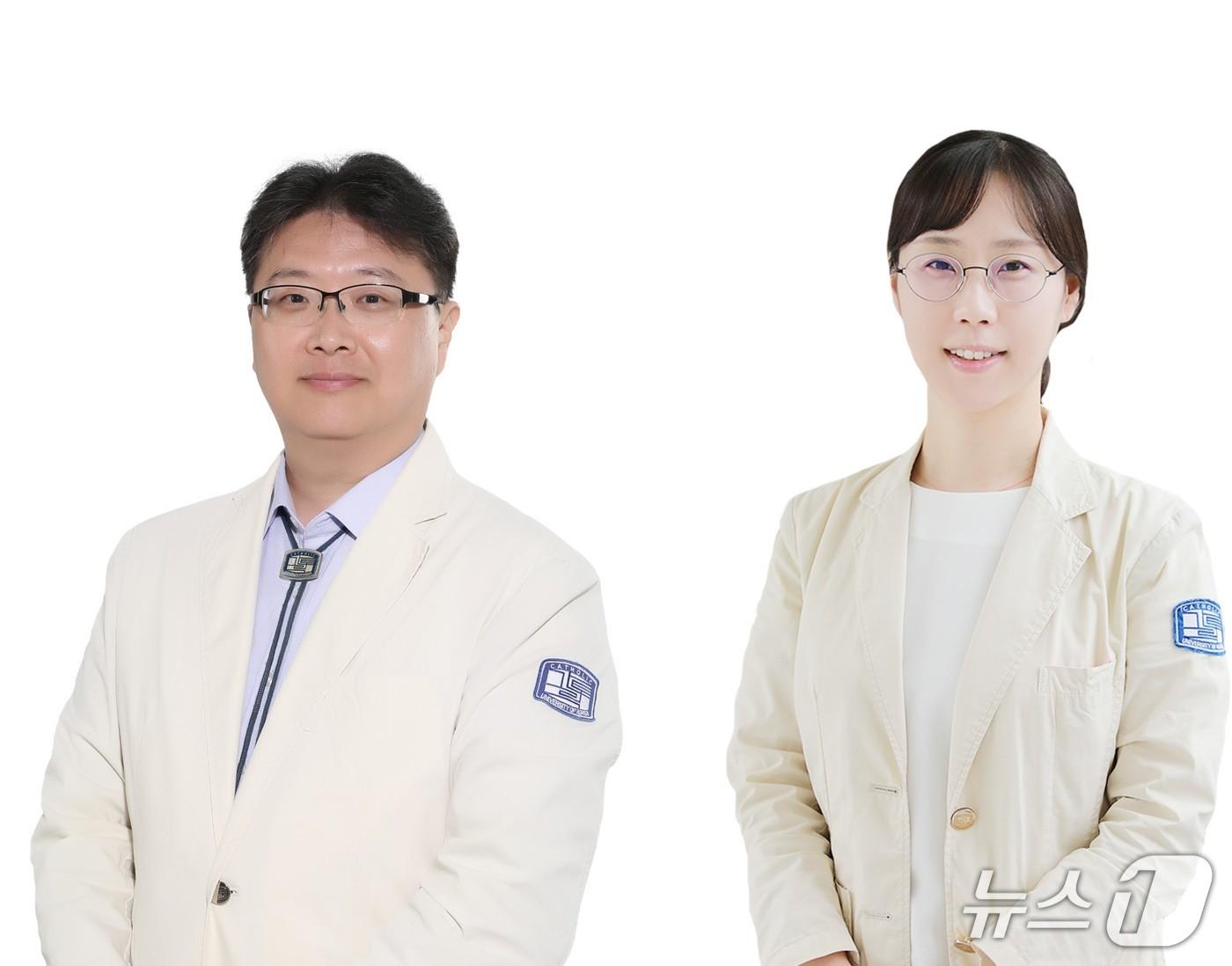 Jeong Byeong-ha, Professor of Nephrology at Seoul St. Mary’s Hospital (left), and Park Silvia, Professor of Hematology / Provided by Seoul St. Mary's Hospital