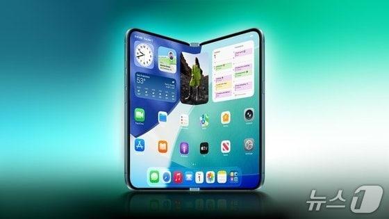 Renderings of the expected foldable iPhone / Capture from MacRumors