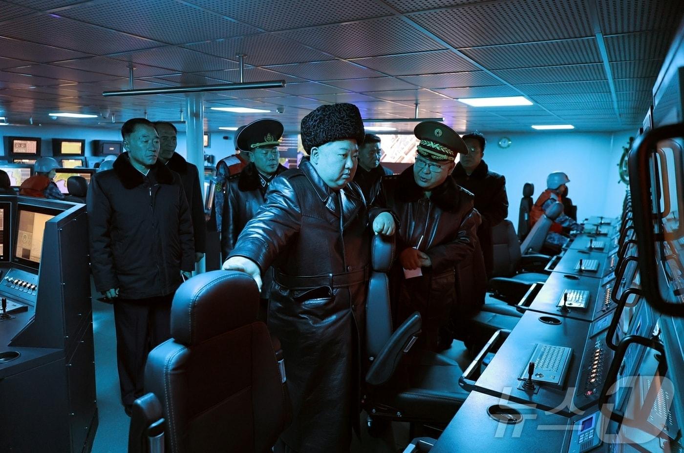 The Rodong Sinmun, the official newspaper of North Korea's Workers' Party, reported on Thursday that Comrade Kim Jong Un visited the destroyer Choe Hyon Ho on Tuesday and Wednesday, and reviewed the combat and political training status of the ship's division and the ongoing process of evaluating the ship's operational capability ahead of its commissioning / Rodong Sinmun