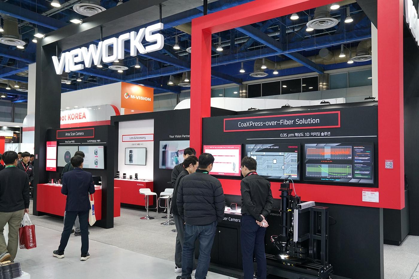 ViewWorks booth at the Korea Vision Show within AW 2026 / Provided by Vieworks