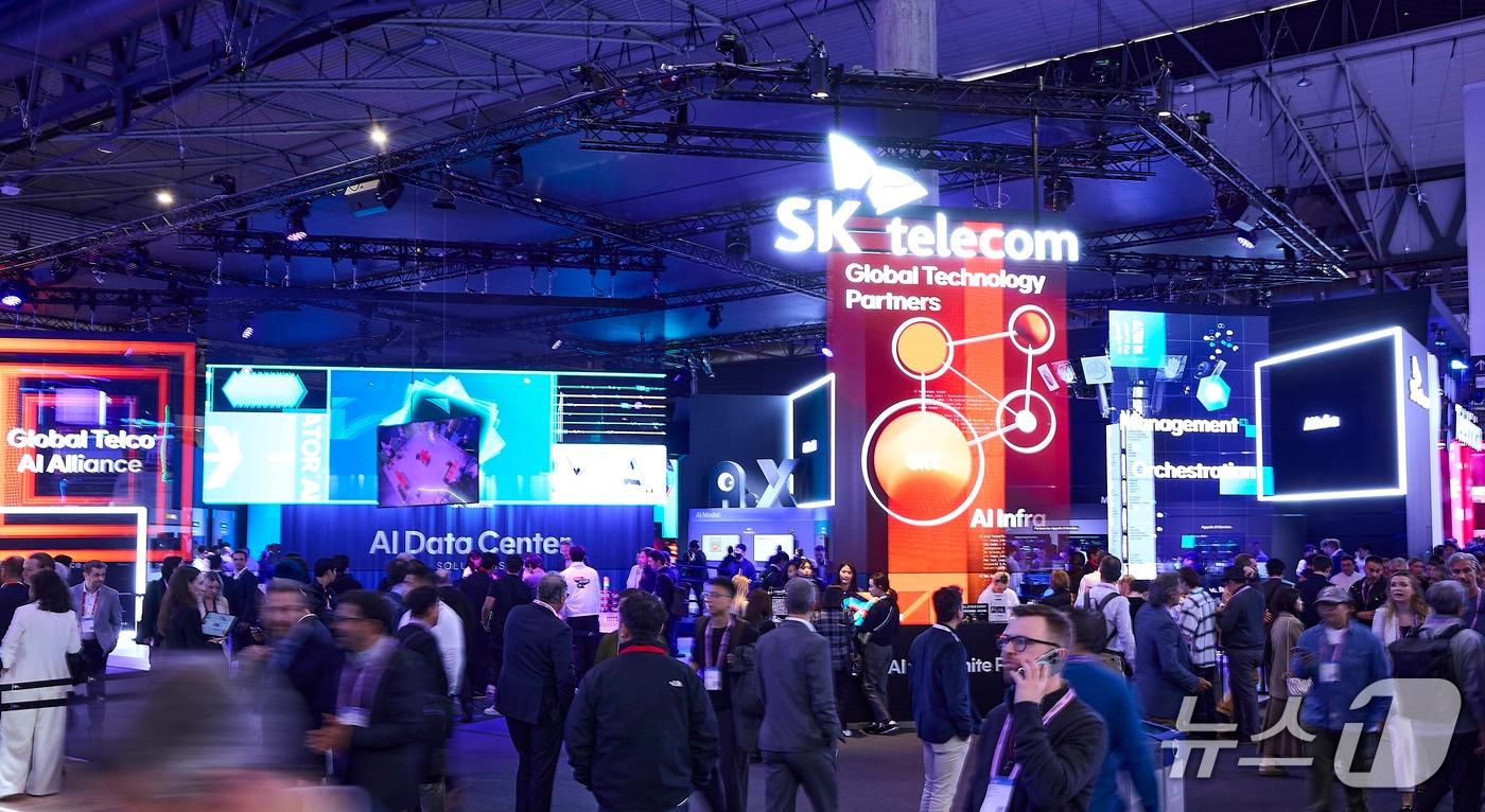 MWC26 SK Telecom Booth Image / Provided by SK Telecom