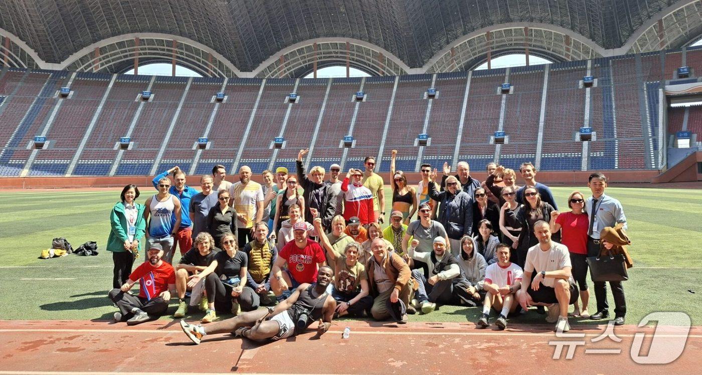 Korea Konsult, a Swedish travel agency specializing in North Korea, announced that 50 Russian passport holders visited North Korea earlier this month to participate in a sports tourism program. They were originally applicants for the Pyongyang International Marathon, which was scheduled to take place on April 5 / Capture from Korea Konsult Facebook