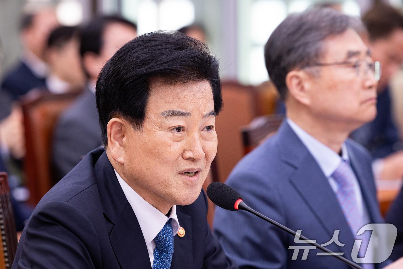 South Korea's Unification Minister Chung Dong-young 2026.4.15 / News1