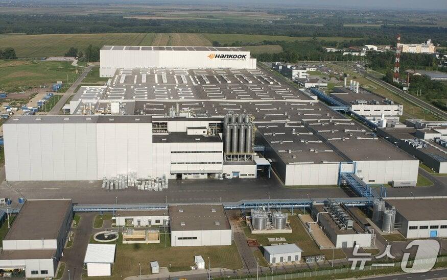 Panoramic view of Hankook Tire's European plant (Provided by Hankook Tire) / News1