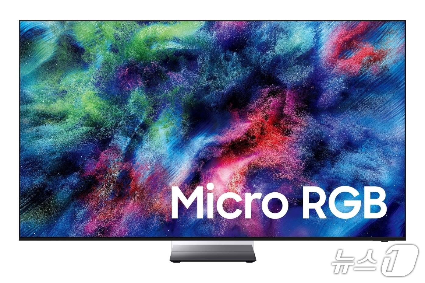 Image of Samsung Electronics' Micro RGB product / Provided by Samsung Electronics