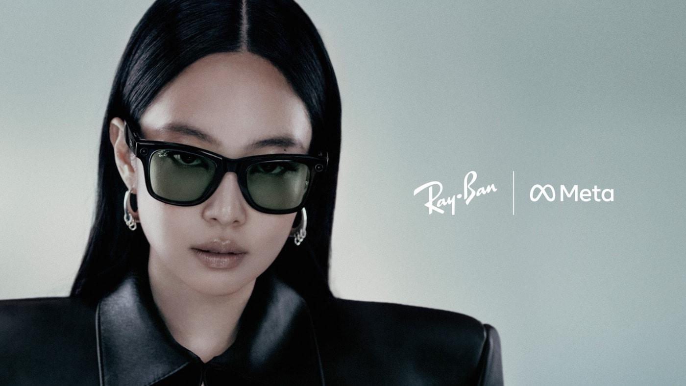 The Ray-Ban Meta Wayfarer worn by Jennie / Provided by Meta