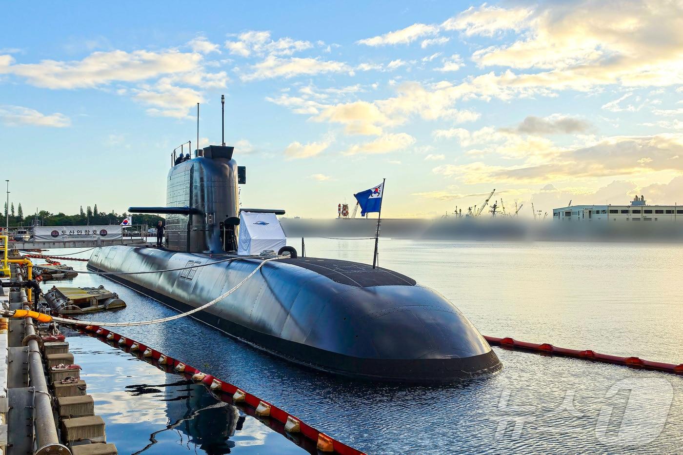 The Navy's first 3,000-ton submarine, the Dosan Ahn Chang-ho (SS-III) (Provided by the Navy) 2026.5.4 / News1