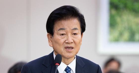 Unification Minister Chung Dong-young: "We must establish an institutional foundation to support inter-Korean relations."