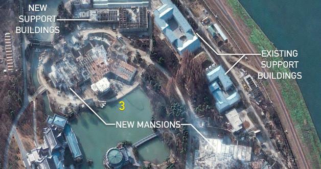 North Korea Rapidly Builds Three Massive Villas at Kumsusan State Guesthouse — Preparing to Host Foreign Leaders?