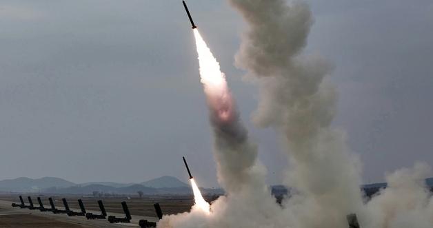 North Korea Launches 600mm Rockets Capable of Hitting Seoul and U.S. Bases