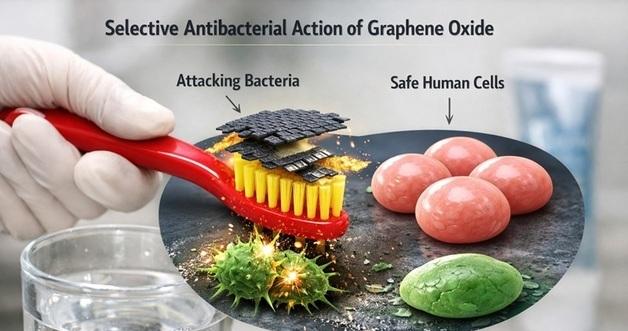 How Graphene Oxide Targets Bacteria Without Harming Human Cells: A Breakthrough Study