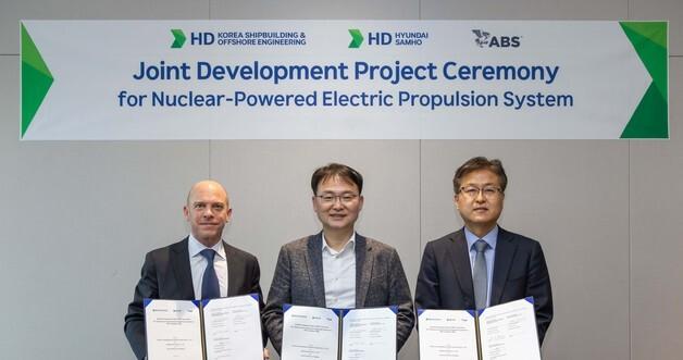 HD Hyundai and ABS Partner to Develop Nuclear Electric Propulsion for Container Ships