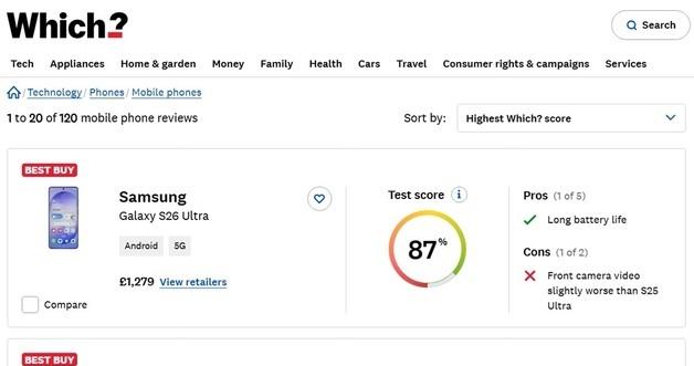 Galaxy S26 Ultra: The Best Smartphone in Europe – What Makes It Stand Out?